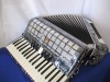 Parrot pearlescent grey 80 bass accordion